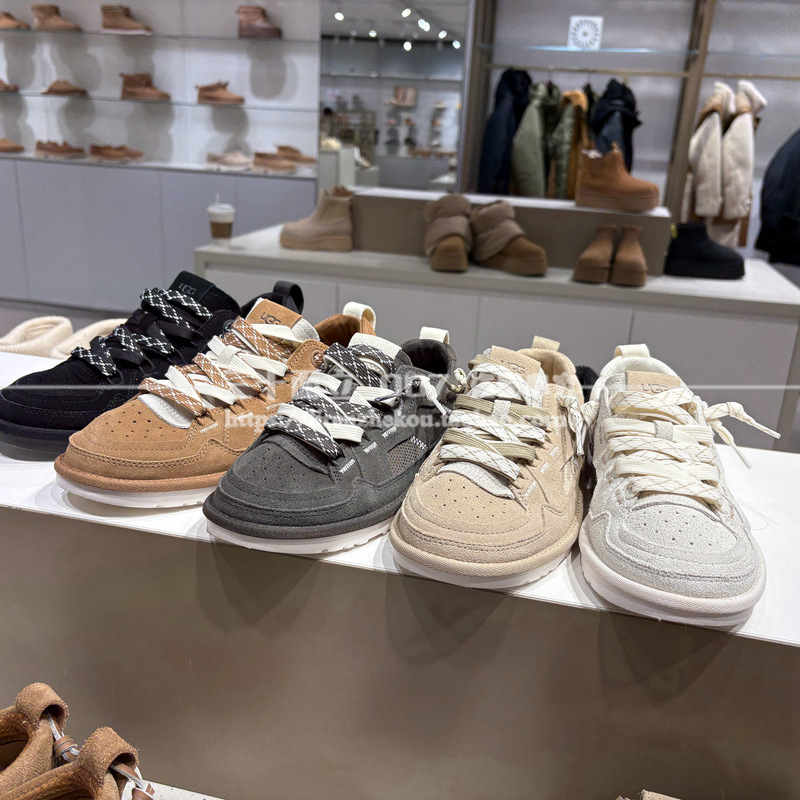 Ugg/Youji Men's and Women's Shoes Nini Meier Thin Sole Relaxed Casual 26 Spring Low-Top 1175301 1177035