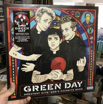 Spot black gum record Green Day band Green Day Gods Favorite Band selection 2lp