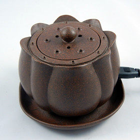 Unitary Round Nameplate Electronic Lavender Oven Purple Sand Lotus Red Ancient Mud Sunken Fragrant Powder Sandalwood Special Incense Stove Thermoregulation Batch