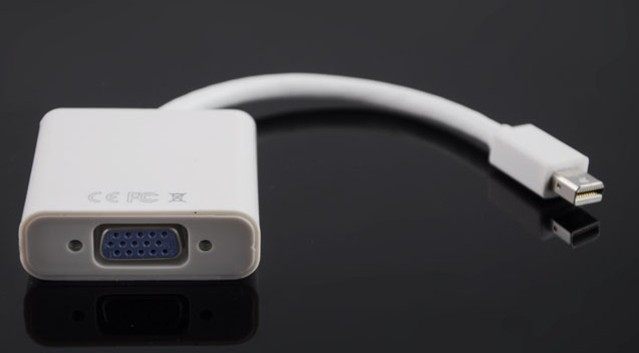 Small DP to VGA cable mini DP to VGA cable mini DP to VGA adapter computer with projection