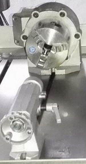 4 axis A axis Nuclear carving tail seat Mohs 2 activity thimble type numerical control CNC engraving machine accessories