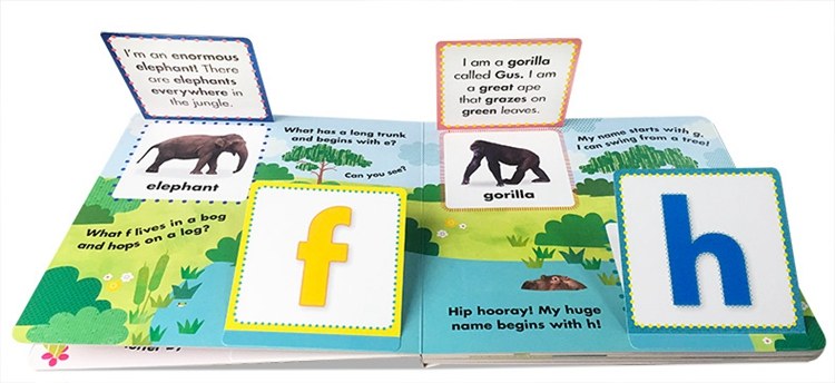 英文原版 Animal Alphabet DK儿童动物首字母