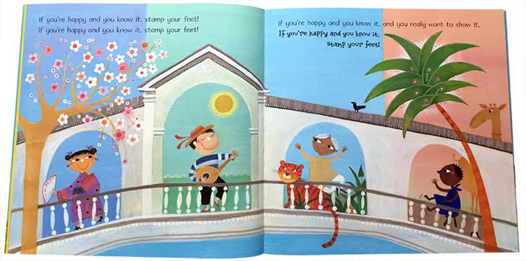 【带】英文If You are Happy and You Know it 如