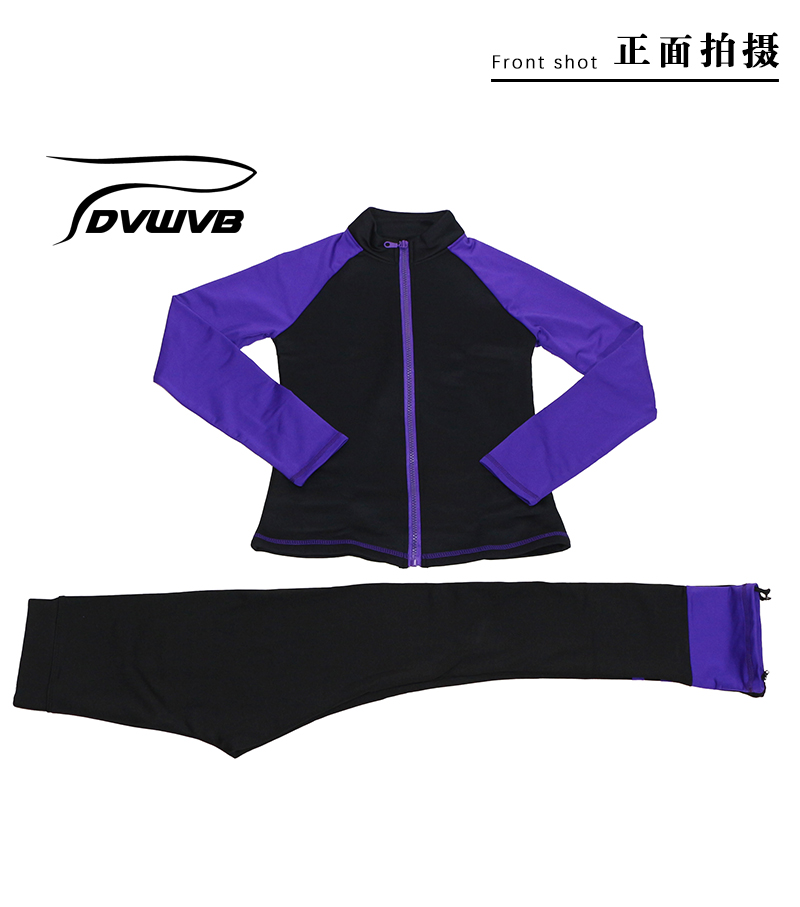 Dancing Genie Custom figure skating costumes Patchwork training suit a513