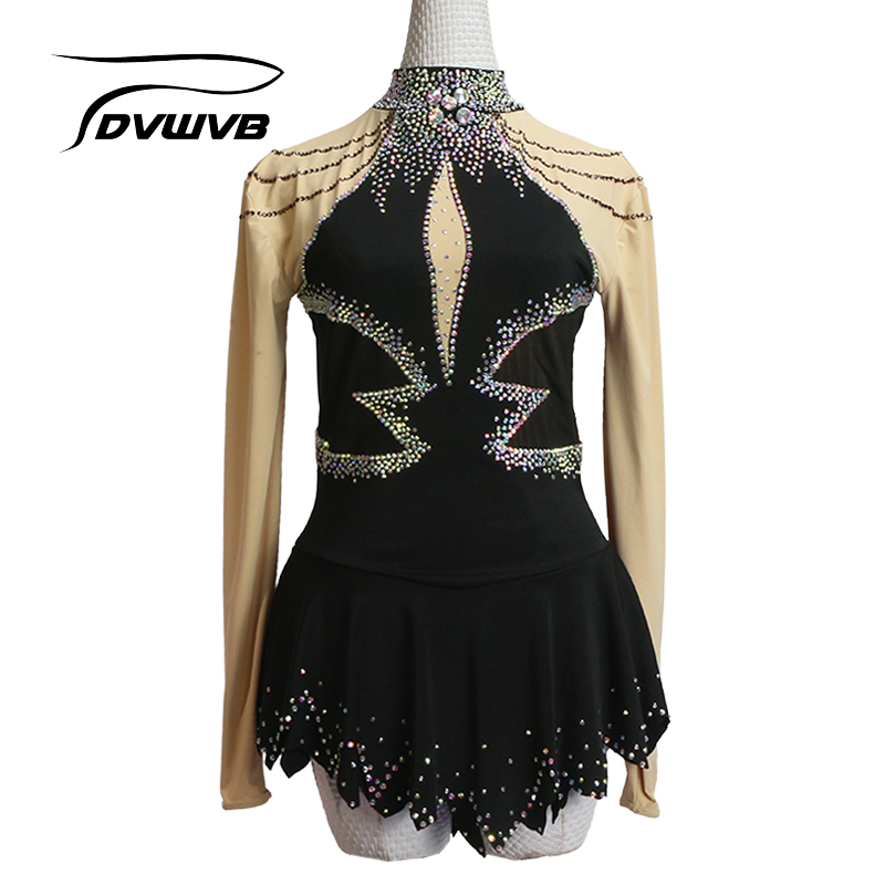 Dazzle elves Customized Figure skating clothing Performing suit a286