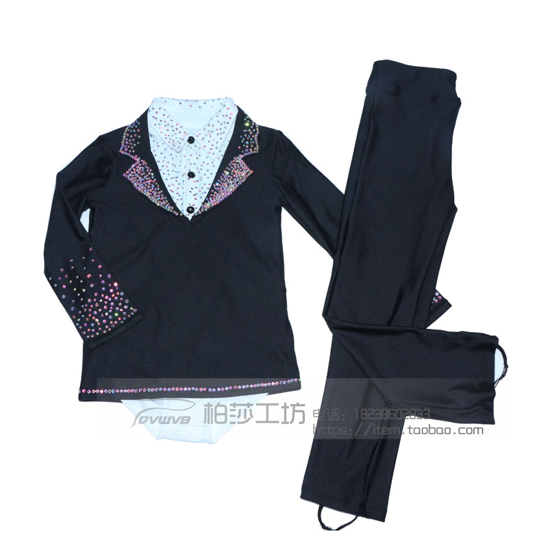 Dazzle Elves Customized Figure Skating Clothes Figure Skating Show Men's Set