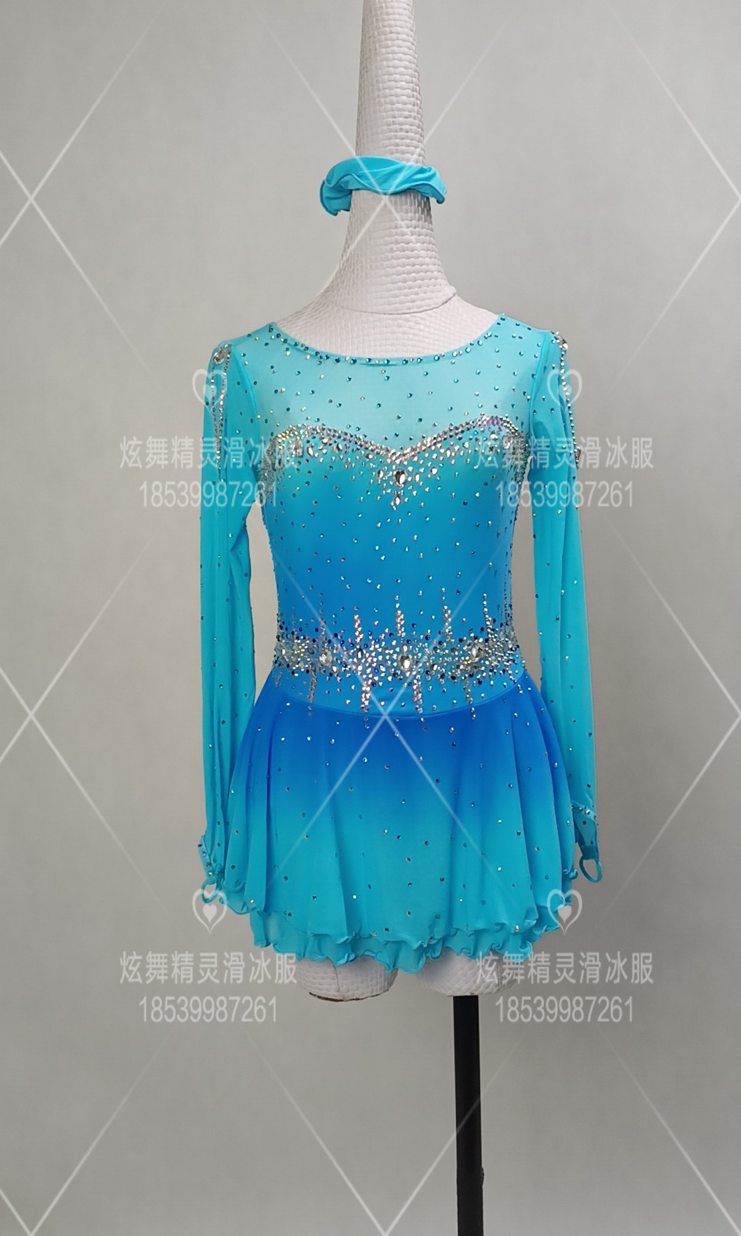 Dazzle Elves Customized Figure Skating Clothes Figure Skating Show A305