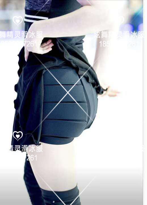 dazzle dance elf custom figure skating clothing figure skating performance clothing training pants hip skirt pants a250