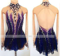 Dancing Elf customized skating clothing figure skating performance clothing womens skirt a615