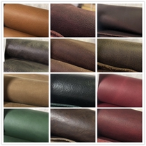 New imported crazy horse leather first layer cowhide handmade diy leather bag retro whole leather oil-soaked leather fabric 8