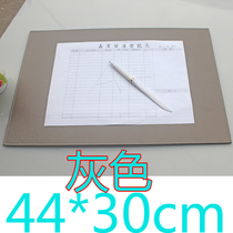 New leather large class pad leather office stamp desk pad front desk signature pad meeting pad 45x30