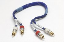 American ProFlex fever gold-plated shockproof net 2RCA audio signal line 0 9 meters