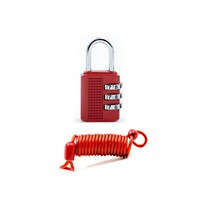 Wire rope password lock padlock car clothing luggage outdoor anti-theft soft wire lock electric vehicle helmet cabinet luggage lock