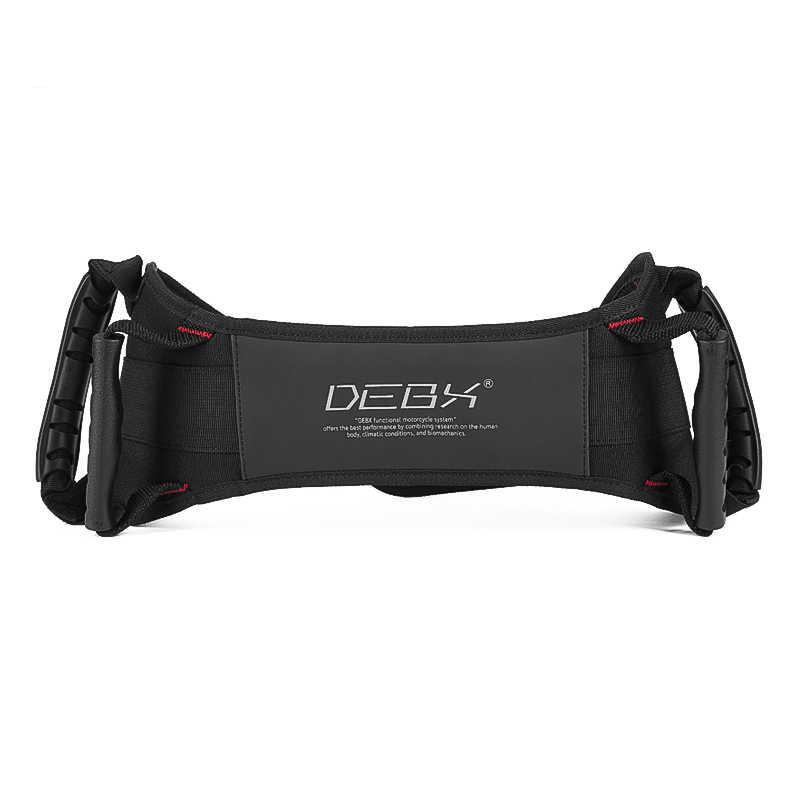 Debx Motorcycle Riding Belt Protective Gear Motorcycle Travel Rear Seat Anti-Slip Anti-Fall Safety Belt Motorcycle Grab Handle Rope for Men and Women