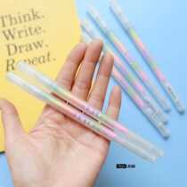 High-light pen six-color one color change hand account dedicated free walk between colors color change book gouache