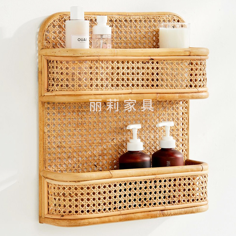 Nordic Vines Bricking Wall Shelf Bathroom Wall Shelving Minima Flower Shelf Wall-mounted Wall Shelf Decoration Racks Pins