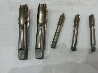 Straight trough machine tapping screw tap M2 3 4 5 6 8 12 14 14 18 18 20 (thick tooth fine tooth)