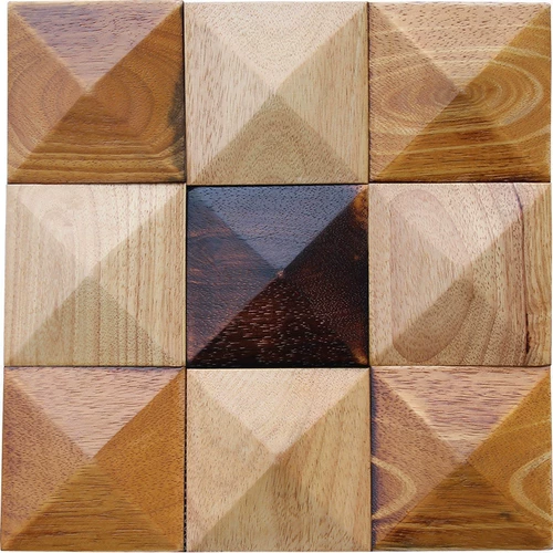 大锲 Трехмерный 3D-телевизор из массива дерева, настенный ясень, мозаика из массива дерева, украшение для дома, основной материал, входная панель