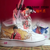 Shoes not included] LL trendy creative DIY painted air force aj private custom pure hand-painted hand-painted photo