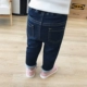 Chen Chen Ma quần áo trẻ em bé gái 1-3 mùa thu trẻ em kéo dài quần jeans dài hoang dã quần bé quần jean lửng trẻ em