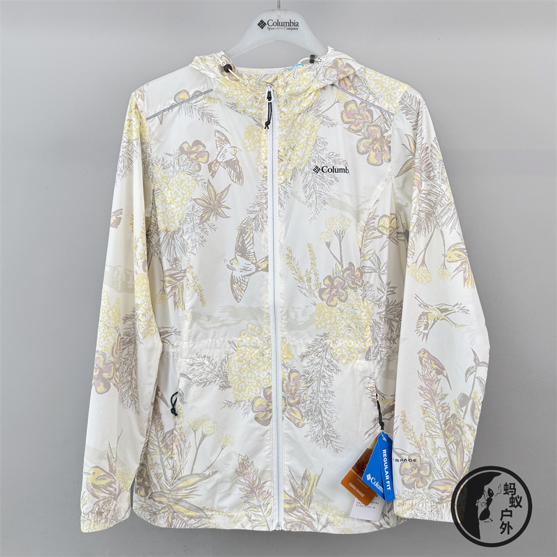 Spring and Summer Columbia Women's Outdoor Water-Repellent Upf50+ Sun Protection Skin Clothing Xr1887