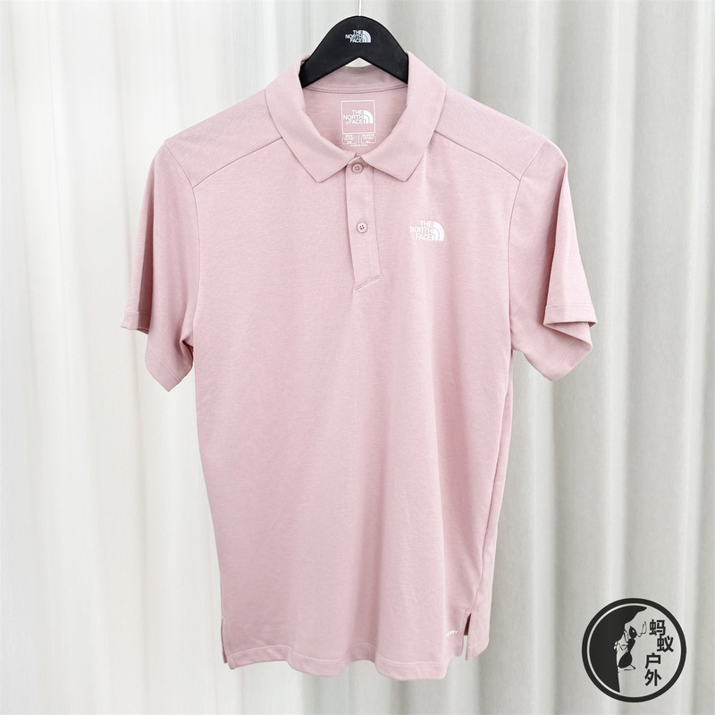 26 Spring/Summer New the North Face Outdoor Sports Breathable Quick-Drying Short-Sleeve Polo Shirt for Men and Women 8Gvs