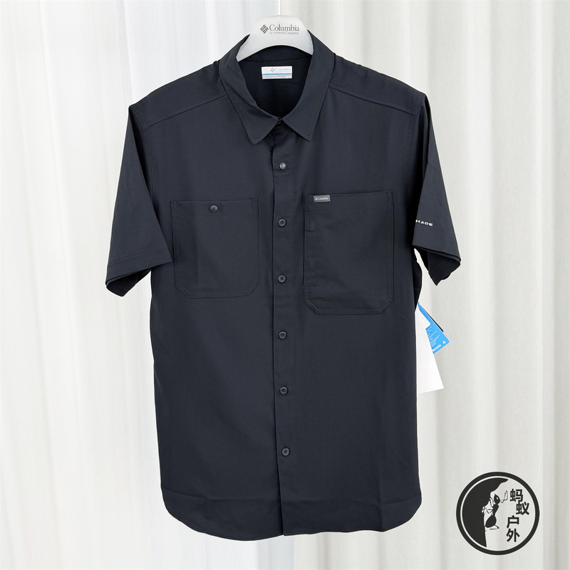 26 Spring/Summer New Columbia Men's Outdoor Upf100 Sun Protection Moisture-Wicking Quick-Drying Shirt Ae3556