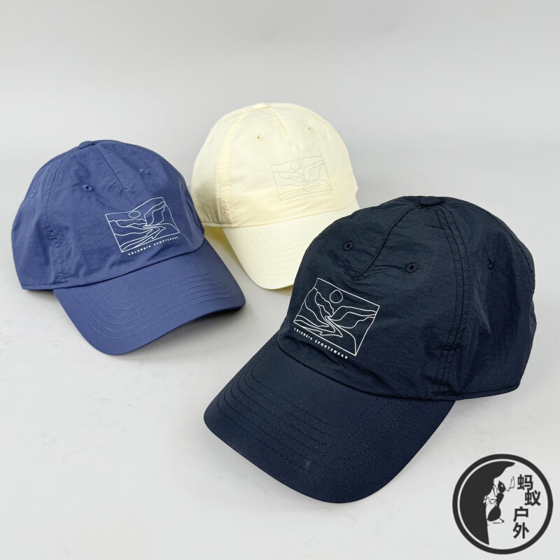26 Spring/Summer New Columbia Men's and Women's Outdoor Uv Protection Baseball Cap Cu7190