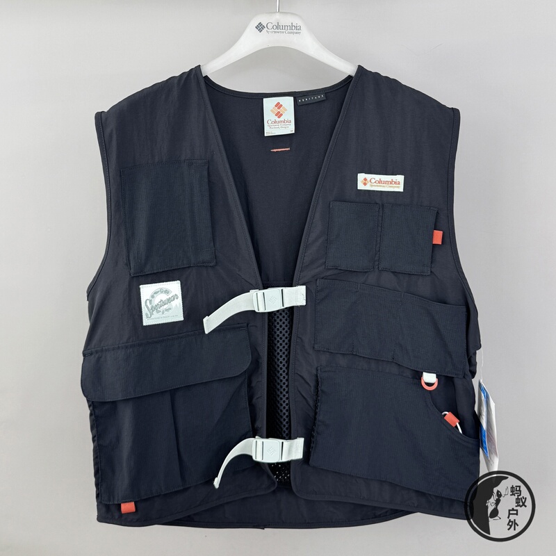 Spring and Summer Columbia Columbia Outdoor Retro Water-Repellent Vest for Men and Women We2469