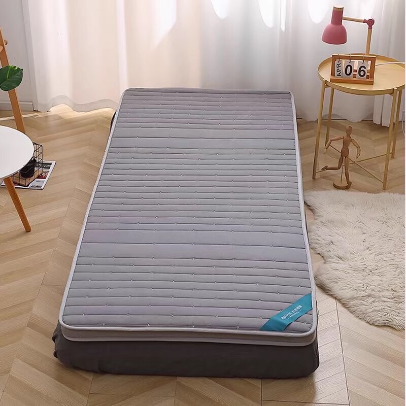 Aoliwen Exclusive 5cm Latex Mattress 0.9m Student Dormitory Bedroom with Bamboo Charcoal Thickened Mattress, Removable and Washable
