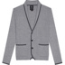Áo len nam mùa thu mới của Kuegou áo cardigan nam Cardigan