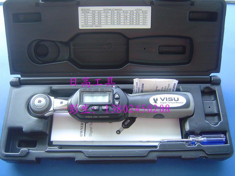 Taiwan's Vikusa VISU Exchangeable Head Count of torque WSC3-030CN WSC3-030CN WSC3-060CN 085CN 085CN