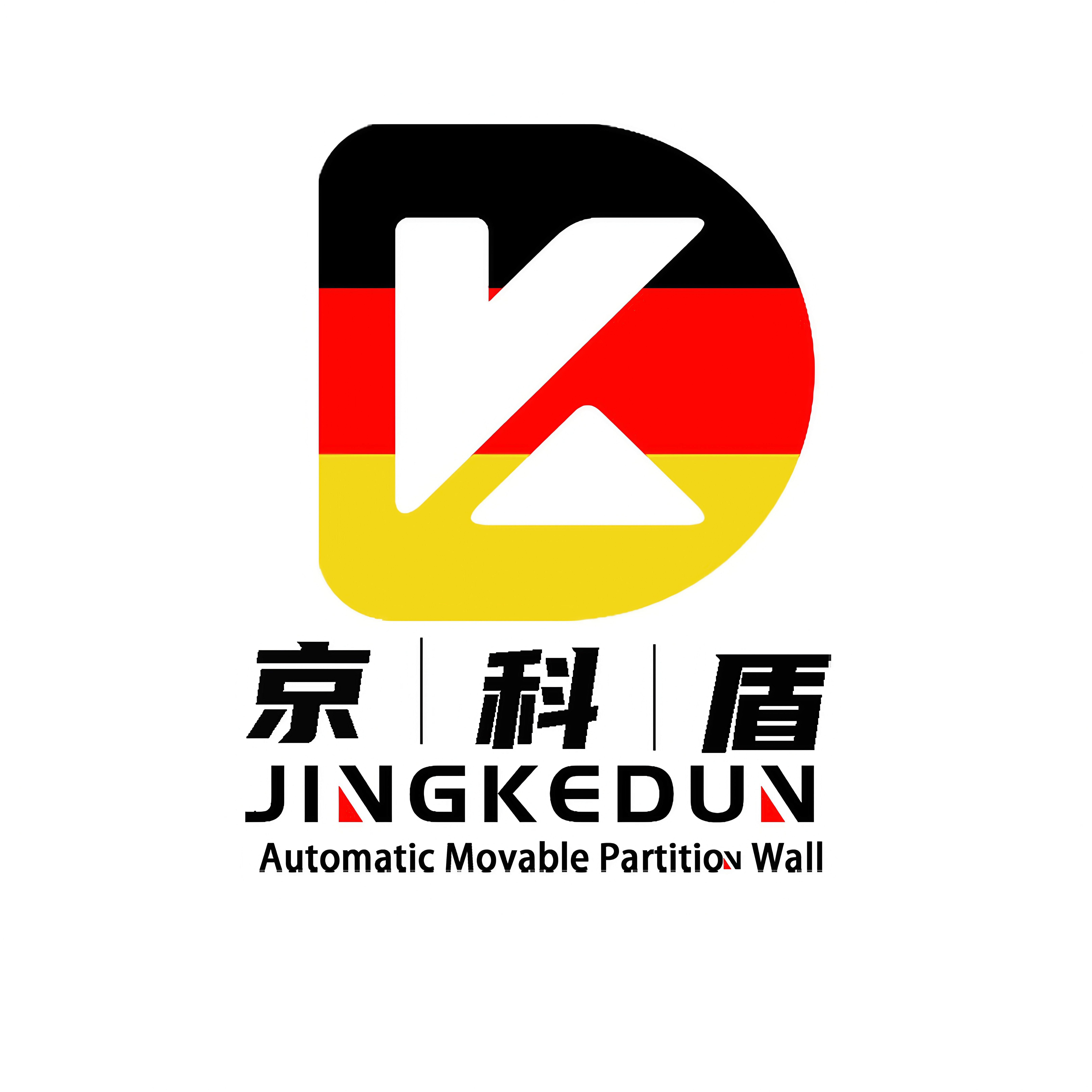 京科盾隔断工厂展厅的LOGO
