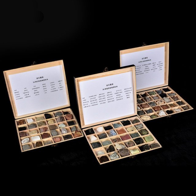 90 kinds of three major minerals in the secret history of the earth, rock specimens, ore crystals, igneous rocks, sedimentary rocks, metamorphic rocks