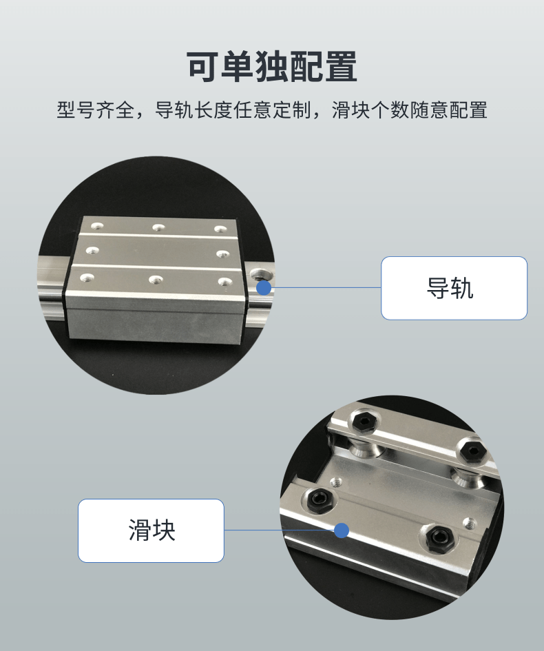 外置双轴心高速滚轮直线导轨滑块LGB12 LGD12轴承座木工导轨滑座(图1)