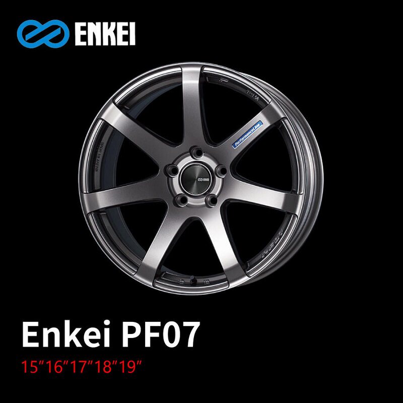 Shanghai dry change Japan ENKEI PF07 MAT spinning 15 16 17 18 19 inch modified hub rim