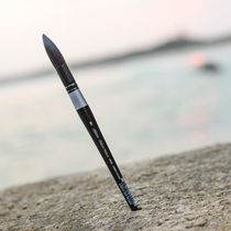 Black swanky big round head watercolor pen brush 3025S paintbrush paving color wide range rendering ultra soft and smooth hand feel good
