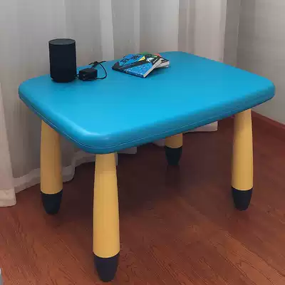 Home children's table and chair set Kindergarten table and chair Children's table Kindergarten table Baby table and chair learning
