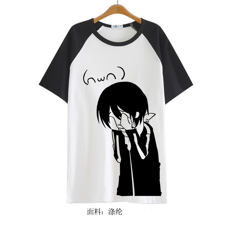 Người đàn ông nhà! Anime Anime Anime chiến đấu ban đêm xung quanh áo thun lụa ngắn tay bằng sữa polyester - Carton / Hoạt hình liên quan sticker gấu trúc