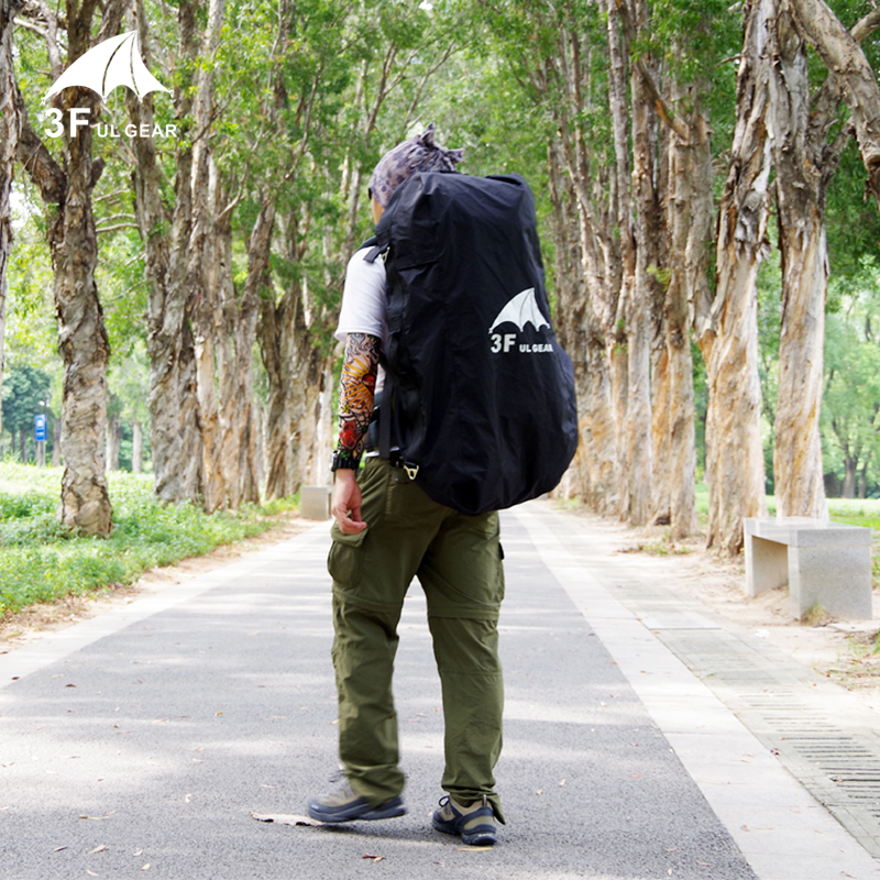 Sanfeng outdoor nightshade multi-purpose shipping bag rain cover shoulder bag 210D ultra-light wear-resistant waterproof 55-75L