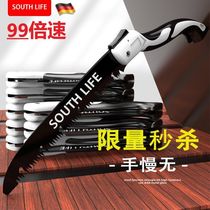 German sawdust woodworking saw imported household folding saw garden pruner knife according to fast steel saw labor-saving sawdust