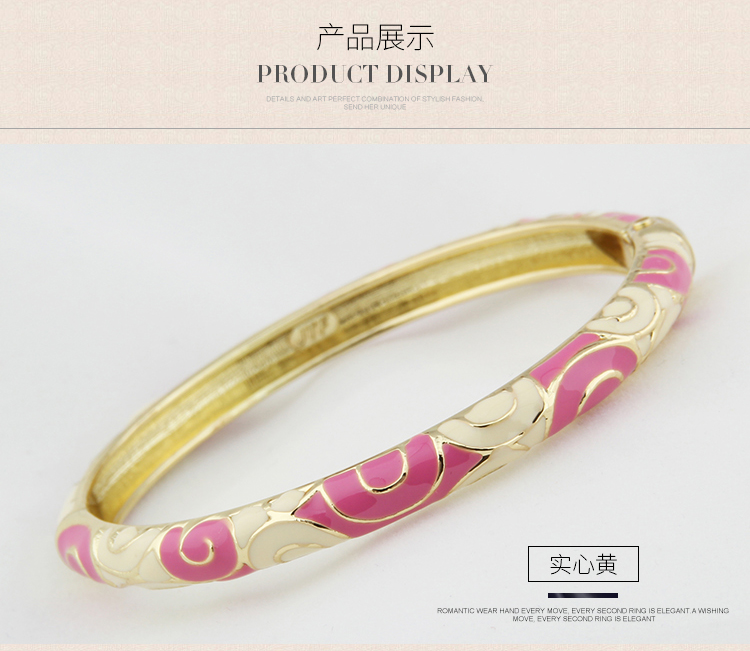 JTF Authentic Cloisonne Bracelet Women Fine Lucky Good Fortune Round Spring Quà tặng Xiao Xiangyun vòng đá mắt hổ