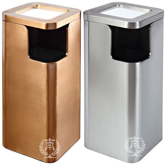 Southern GPX-212 fillet ash barrel leather box hotel elevator entrance trash can shopping mall corridor waste paper bucket