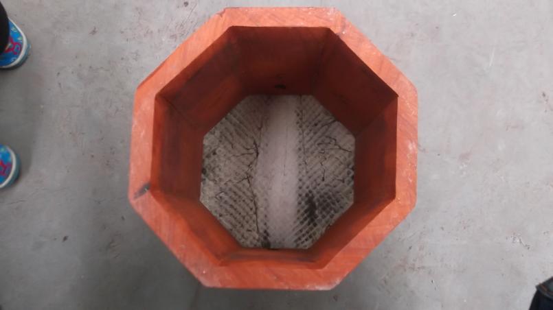 Musical instrument accessories boutique mahogany large low beard tube with python skin factory direct sales