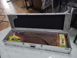 중국 국립 악기 guzheng 상자 알루미늄 합금 상자 휠 릴 충격 방지 공기 배송 플러스 50 SF 무료 배송