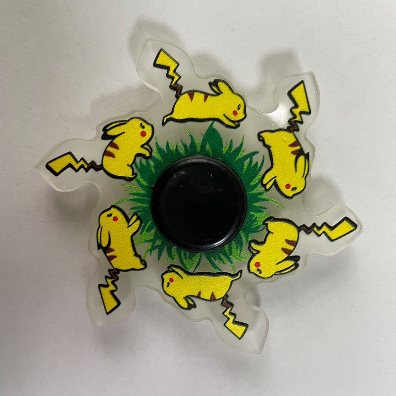 Thousand fun creative vibrato with Naruto fingertip gyro can run Naruto Sasuke dynamic finger gyro