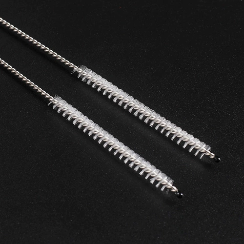 Аксессуары для игольчатых трубок, металлическая щетка, щетка для мундштука, жесткая щетка для чистки трубок, инструмент для чистки, набор для курения