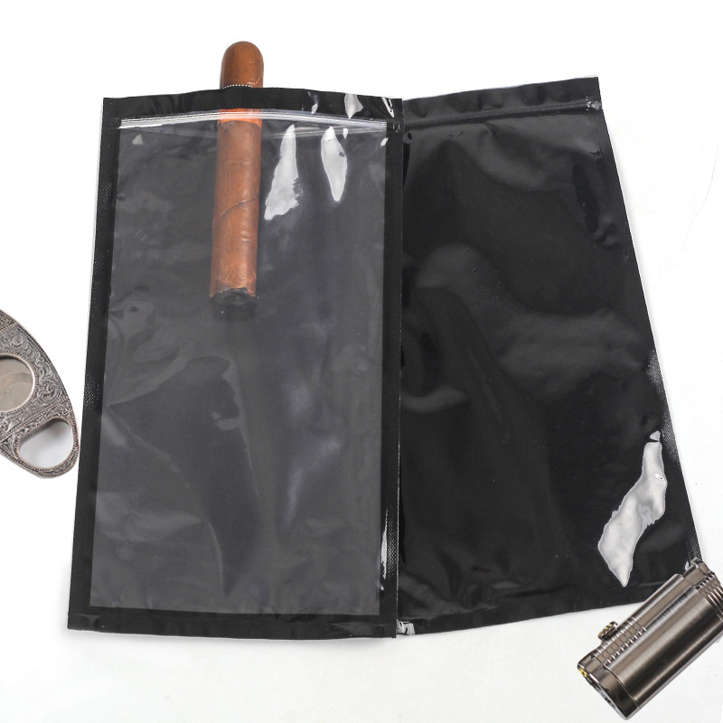 Cigar bag portable cigar moisturizing bag sealed bag cigar moisturizing bag humidifier cigar accessories 5 pack