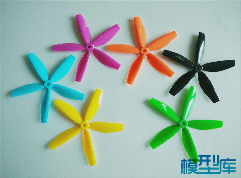 5045动平衡桨穿越机竞赛5寸5叶正反桨光面五叶桨5叶桨