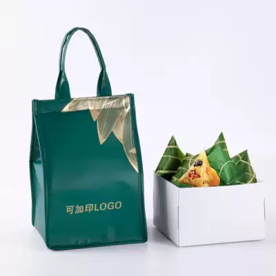 Hotel Dragon Boat Festival zongzi gift insulation bag cake delivery bag refrigerated heat preservation tote bag customized custom